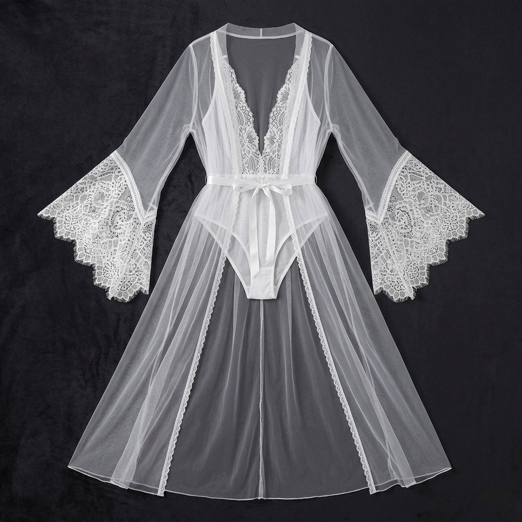 Élise Bridal Robe Set (sabahlık dahil)